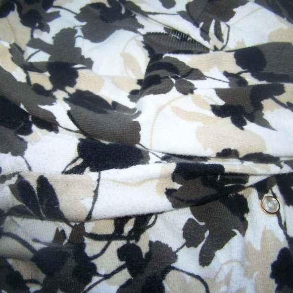 Banana Republic Cotton Sweater L Floral - Picture 7 of 7